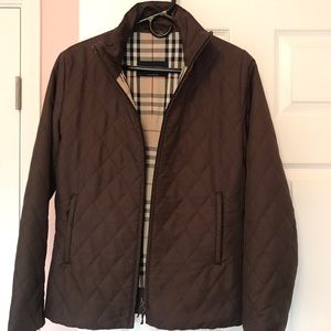 Burberry Quilted Brown Jacket